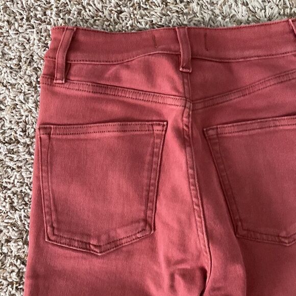 NWT Free People We The Free Red High Rise Skinny Jeans Size 26 - Picture 12 of 14